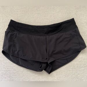 lululemon athletica Black Athletic Shorts